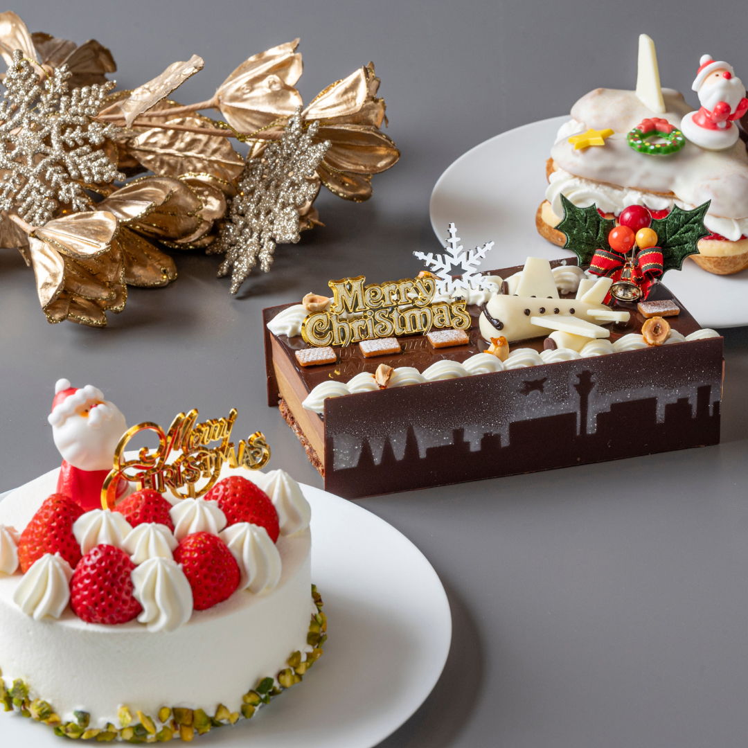 羽田エクセルホテル東急　カフェ＆ダイニング「フライヤーズテーブル」クリスマスケーキ2025