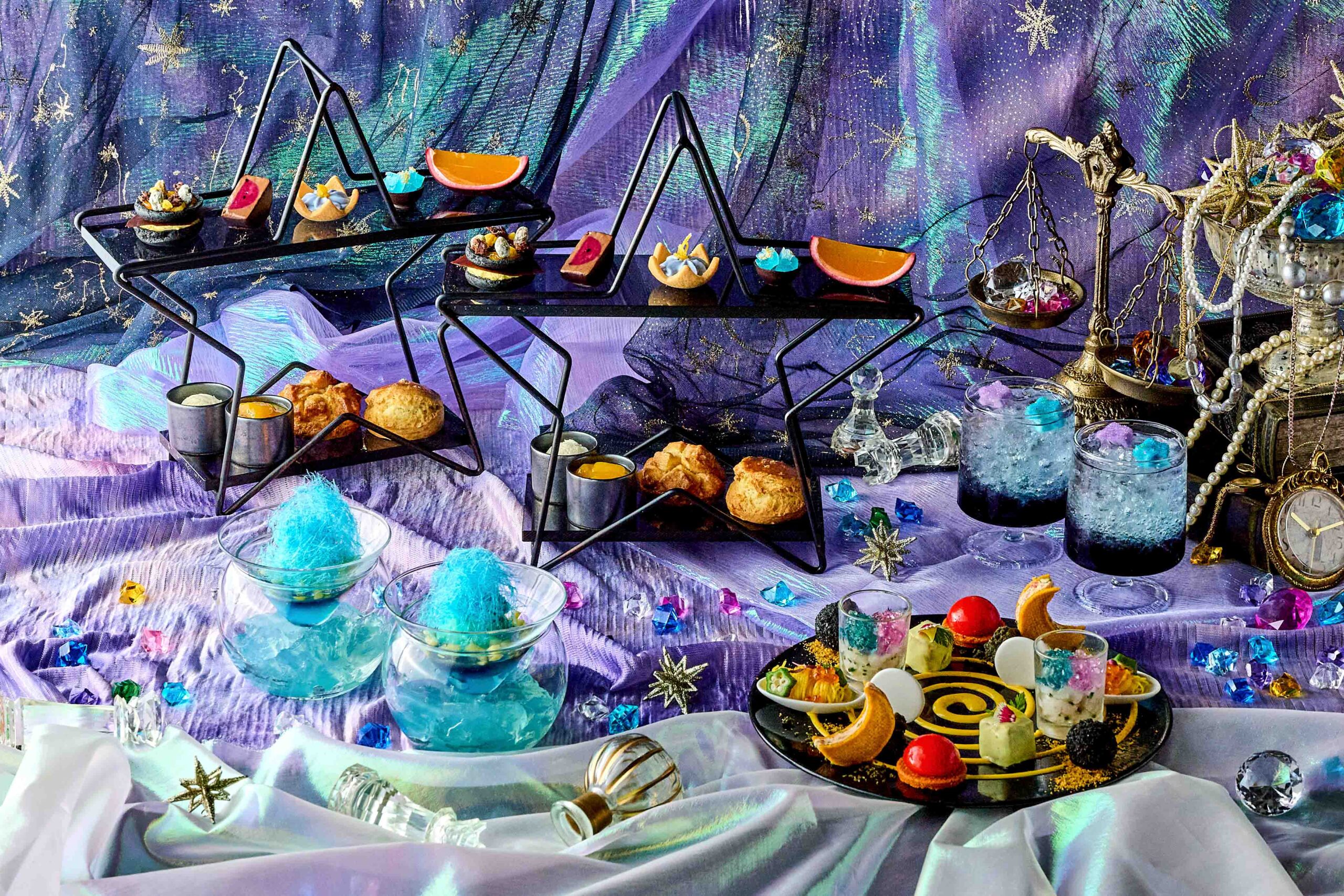 SHIBUYA STREAM HOTEL 「宇宙を味わう」夏限定のアフタヌーンティー『STREAM Afternoon Tea ~Eat the Galaxy~』